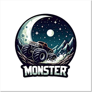 Monster Truck Posters and Art